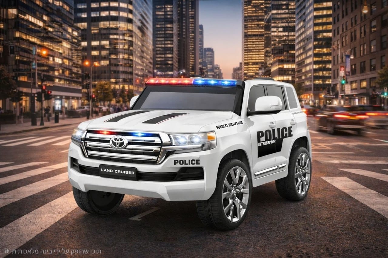 טיוטה לאנד קרוזר חדשה דגם 2026 משטרה 👮